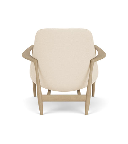 Audo Copenhagen Elizabeth Lounge Chair lenestol. Velg tekstil og treverk