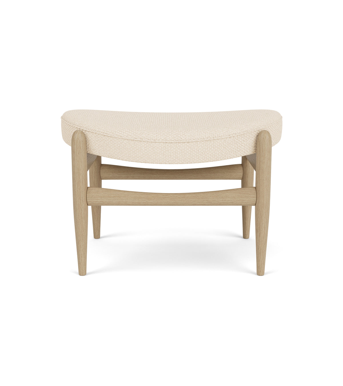 Audo Copenhagen Elizabeth Ottoman puff. Velg tekstil og treverk