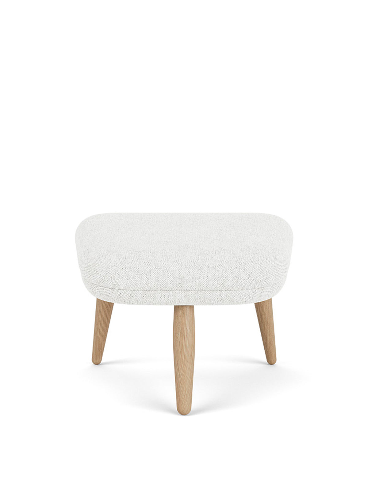 Audo Copenhagen Oda Ottoman puff. Velg tekstil og treverk