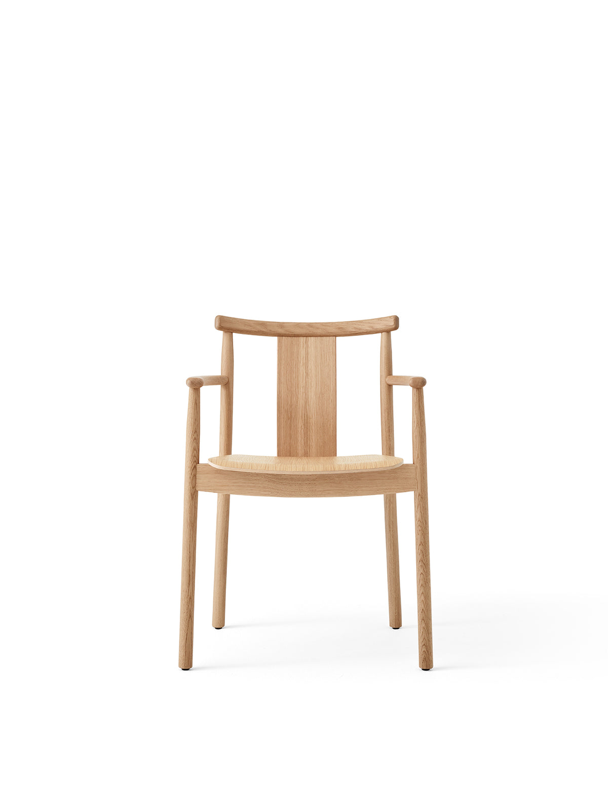 Audo Copenhagen Merkur Dining Chair spisestol, uten polstring. Velg treverk og armlener