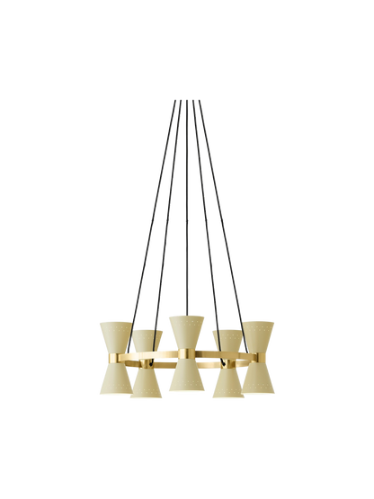 Audo Copenhagen Collector Chandelier lysekrone. Velg antall