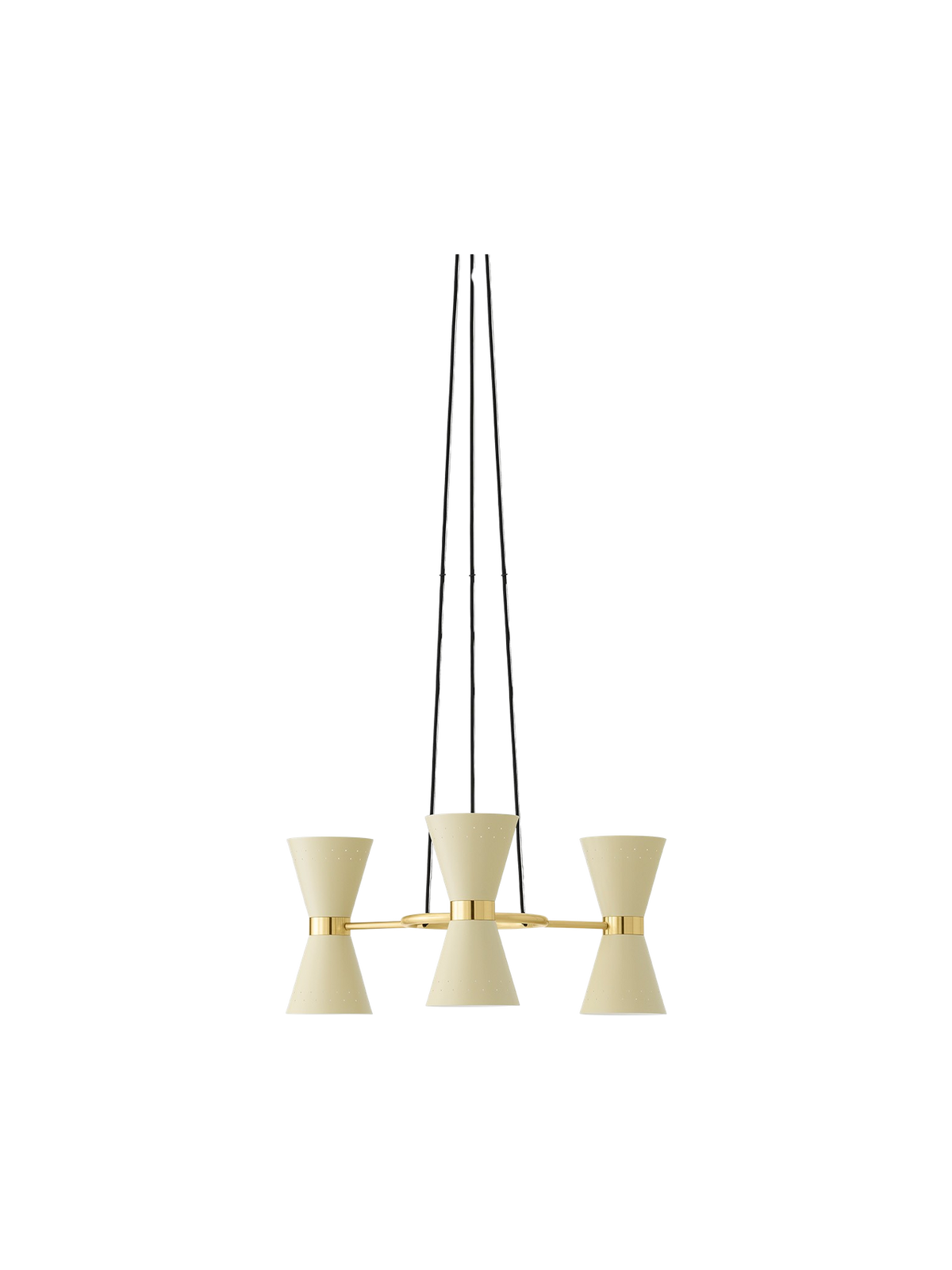 Audo Copenhagen Collector Chandelier lysekrone. Velg antall