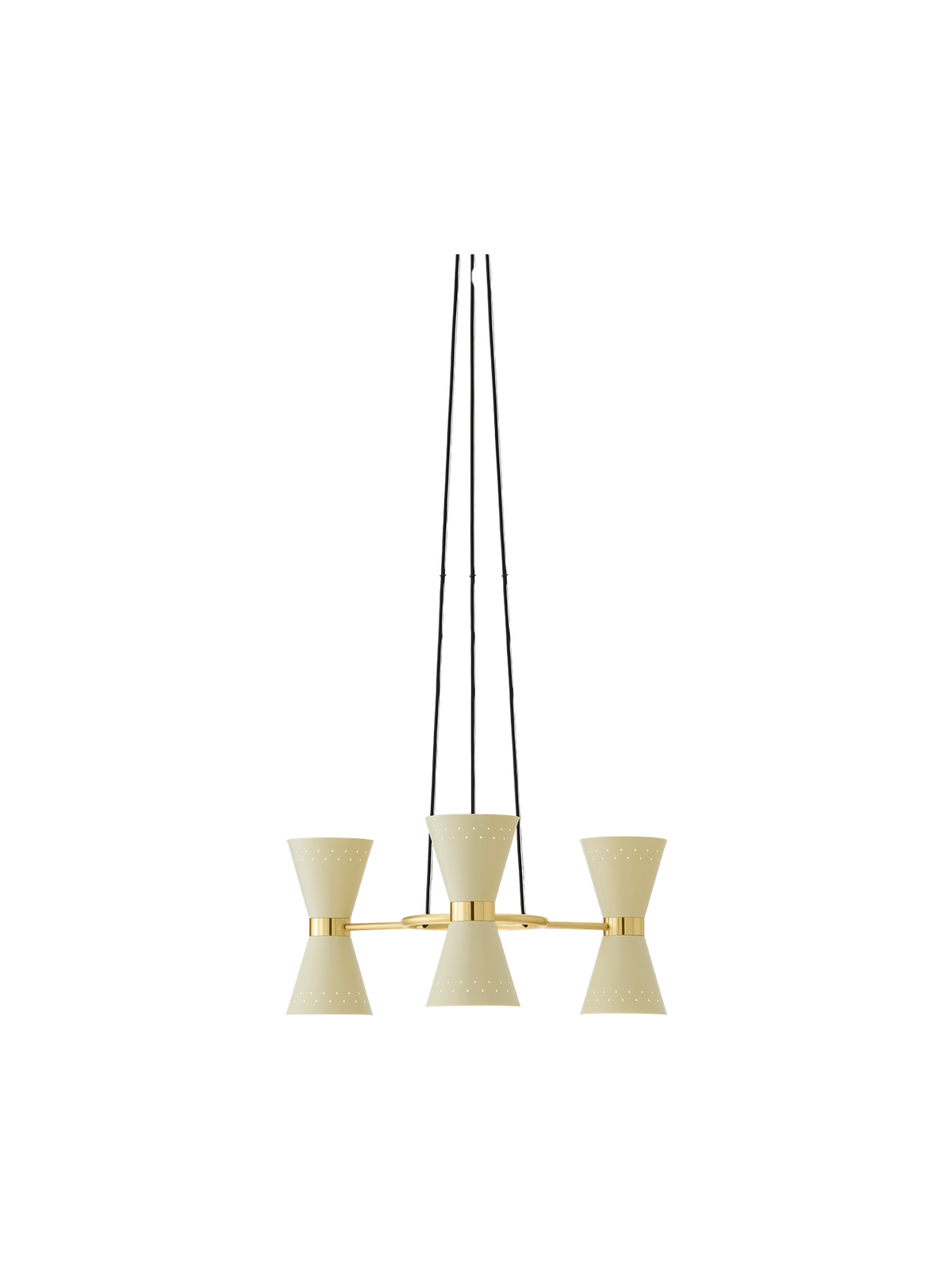 Audo Copenhagen Collector Chandelier lysekrone. Velg antall