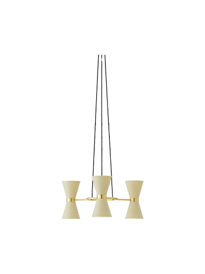 Audo Copenhagen Collector Chandelier lysekrone. Velg antall