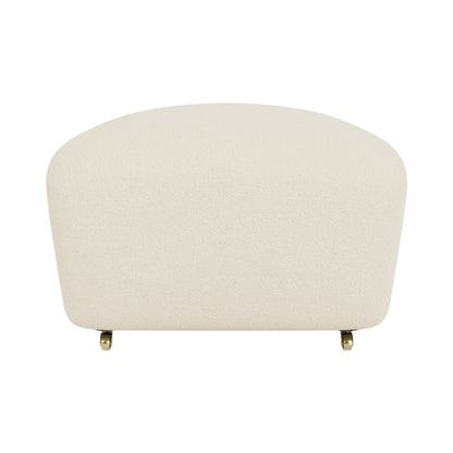 Audo Copenhagen The Tired Man Ottoman puff. Velg tekstil og treverk
