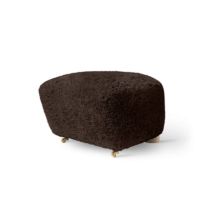 Audo Copenhagen The Tired Man Ottoman puff. Velg tekstil og treverk