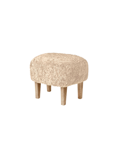 Audo Copenhagen Ingeborg Ottoman puff. Velg tekstil og treverk