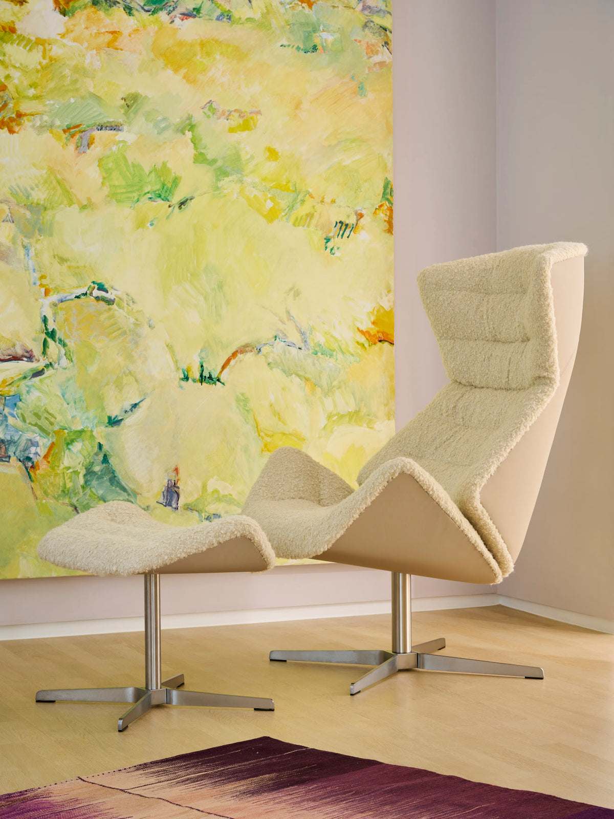 Thonet 808 i fargerikt rom
