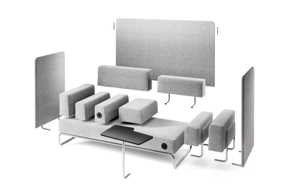 Thonet S 5000 modulsystem i deler