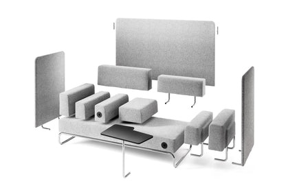 Thonet S 5000 modulsystem i deler