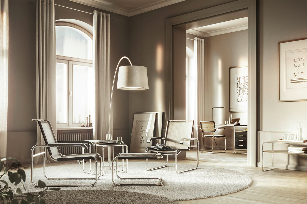 Thonet B 9 ved lenestoler