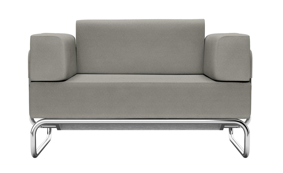 Thonet S 5001 i grått stoff