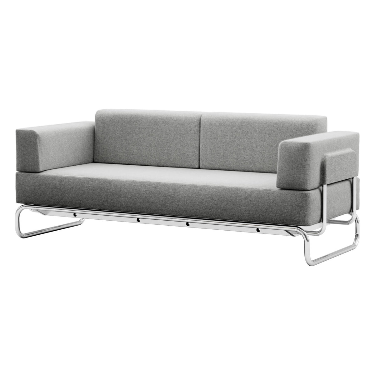 Thonet S 5002/C001 sofa i grått stoff