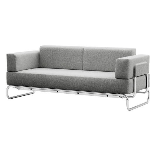 Thonet S 5002/C001 sofa i grått stoff