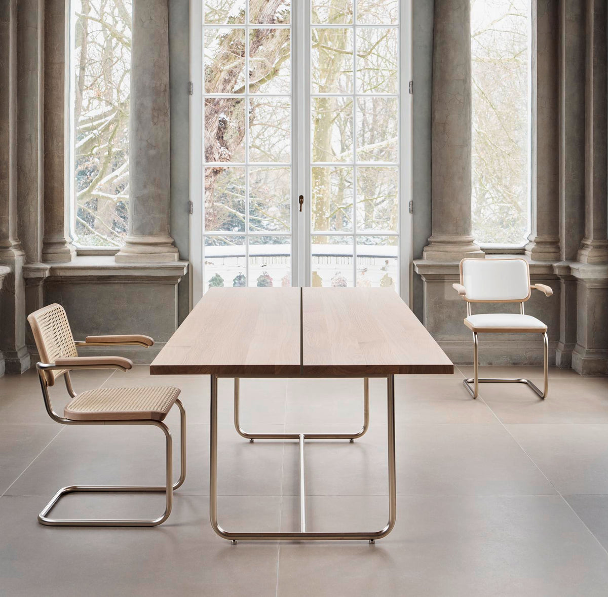 Thonet S 1070 spisebord – JS . THONET (Jil Sander)