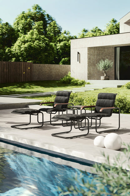 Thonet S 35 N Outdoor på terrassen