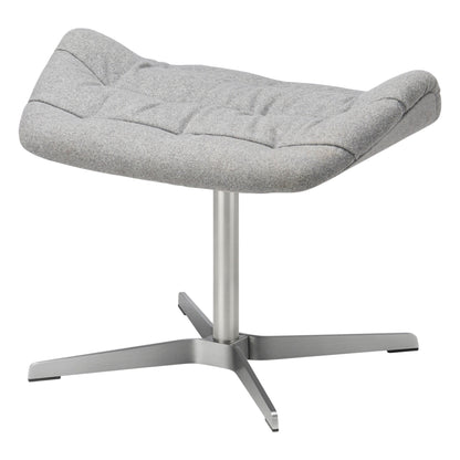 Thonet 808 H fotskammel i grått stoff