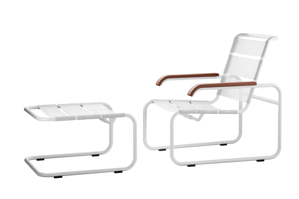 Thonet S 35 N Outdoor i hvitt