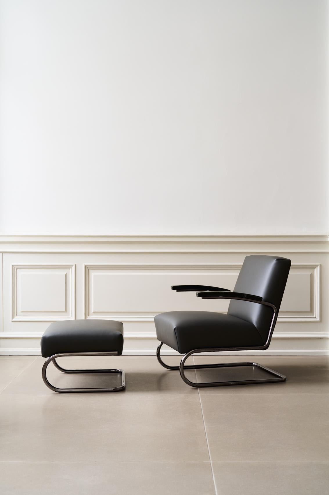 Thonet S 411 H krakk – JS . THONET (Jil Sander)