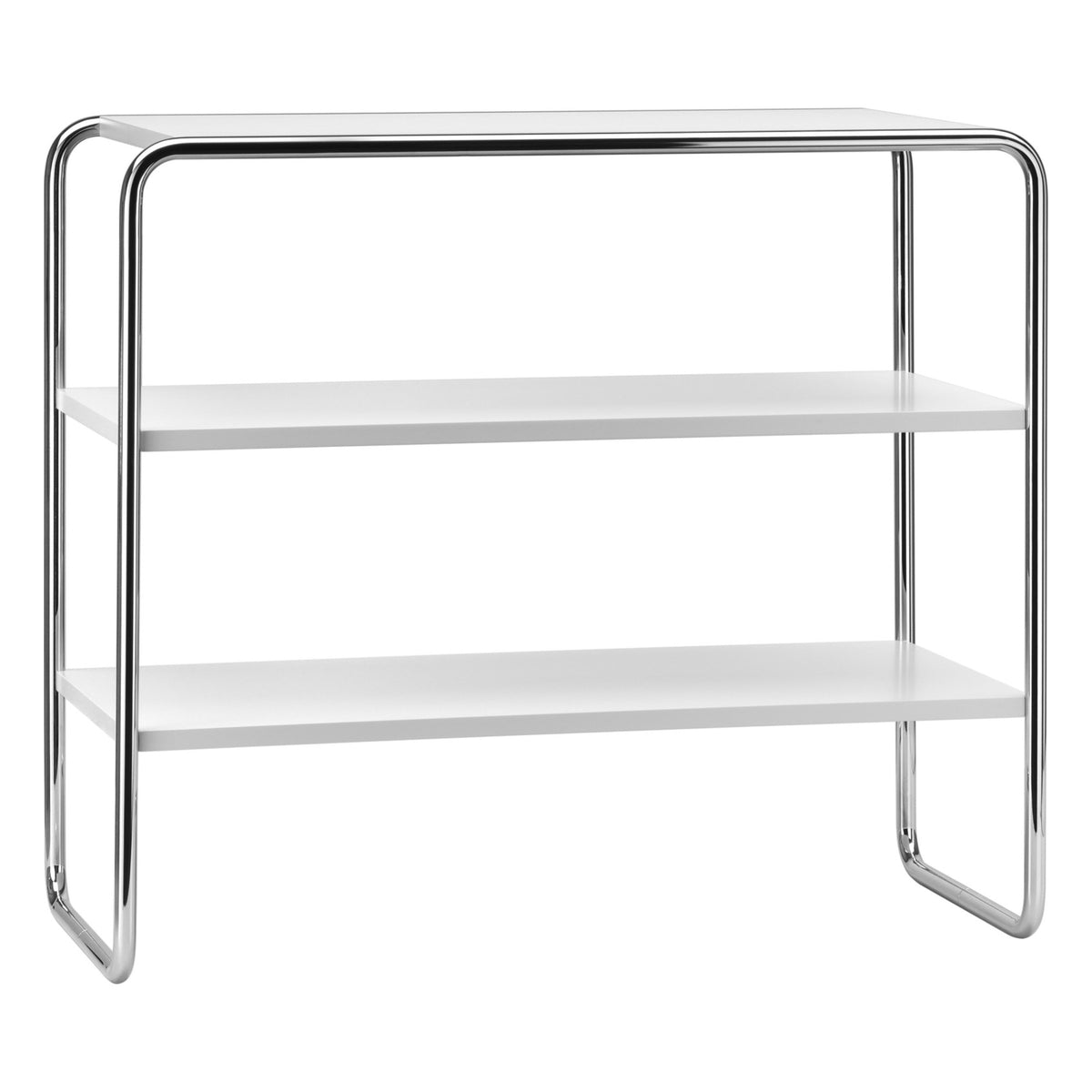 Thonet B 22 a hylle i hvitt