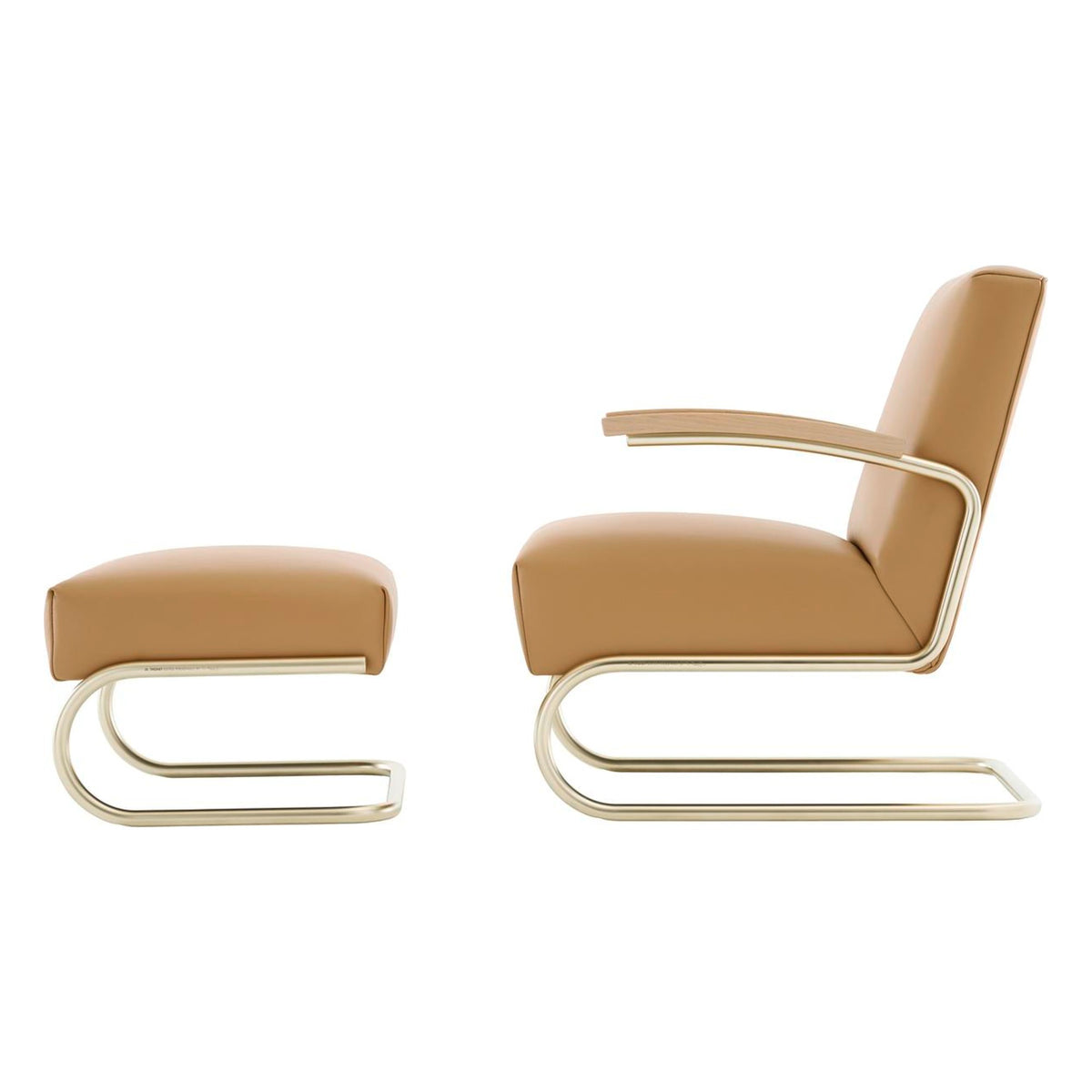 Thonet S 411 H krakk – JS . THONET (Jil Sander)