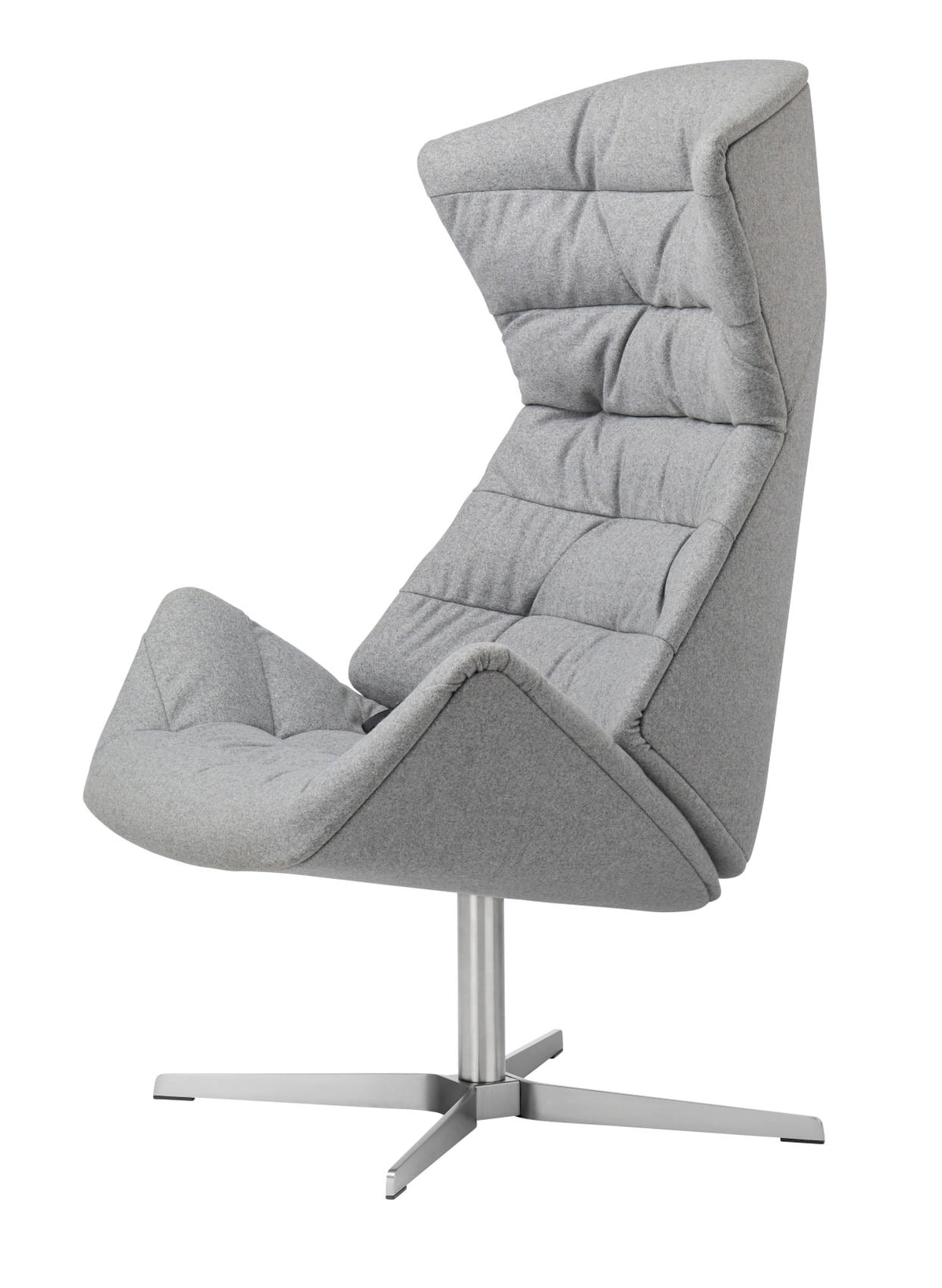 Thonet 808 i grått stoff