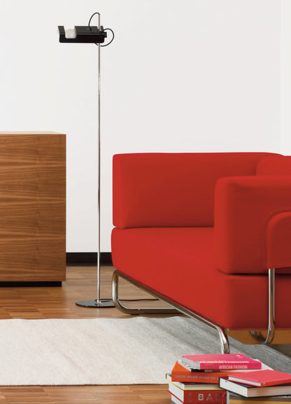 Thonet S 5001 i rød skinn