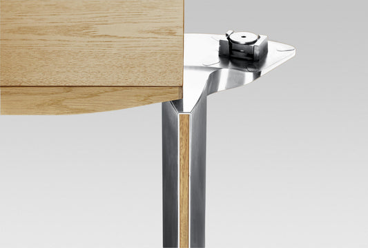 Thonet A 1700 T-fot EVO systembordplate