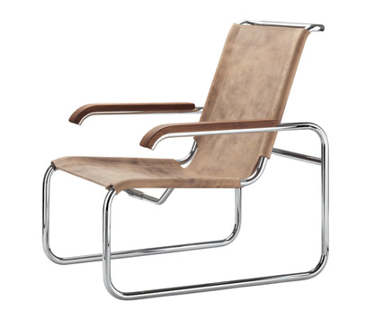 Thonet S 35 L i naturlær