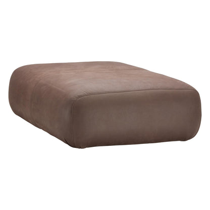 Thonet 2002 H puff i brunt lær