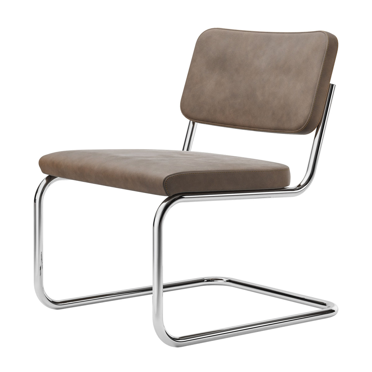 Thonet S 32 PVL i nubukklær