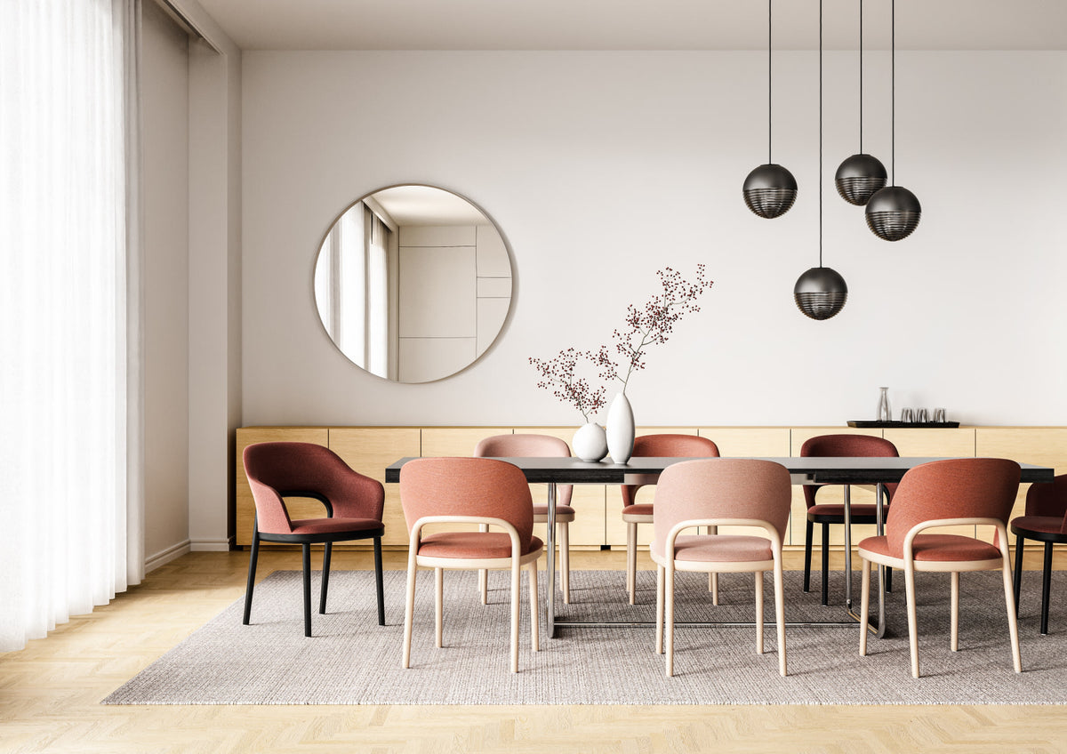 Thonet S 1071 / S 1072 uttrekksbord