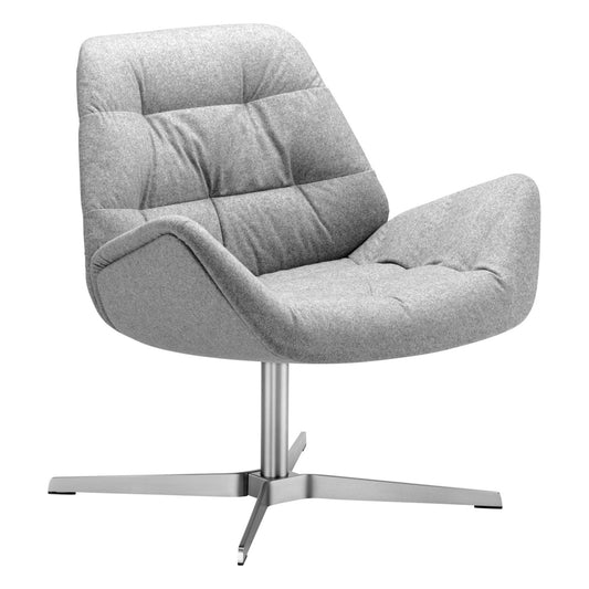 Thonet 809 lenestol i grått stoff