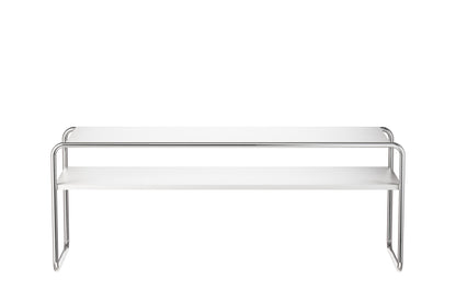 Thonet B 10/1 i hvitt med hylle