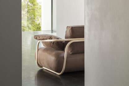 Thonet 2001 i brunt lær