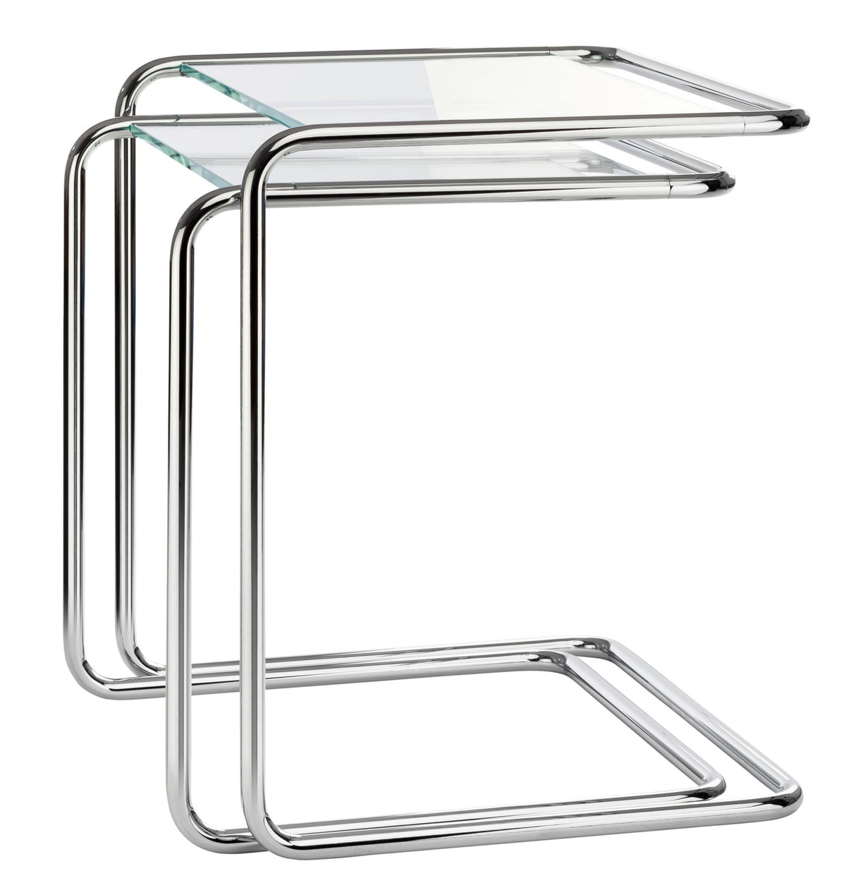 Thonet B 97 sett med glassplater