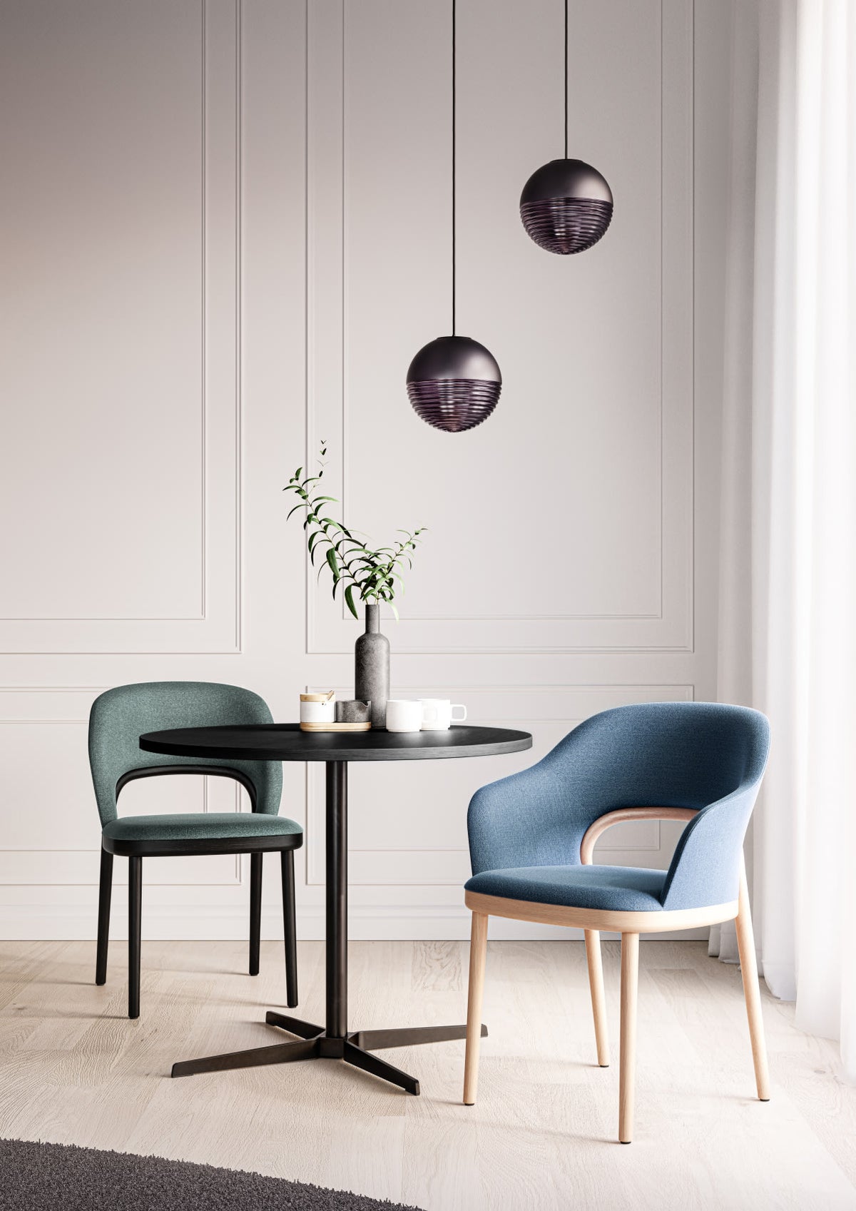 Thonet 1828 høyt bistrobord