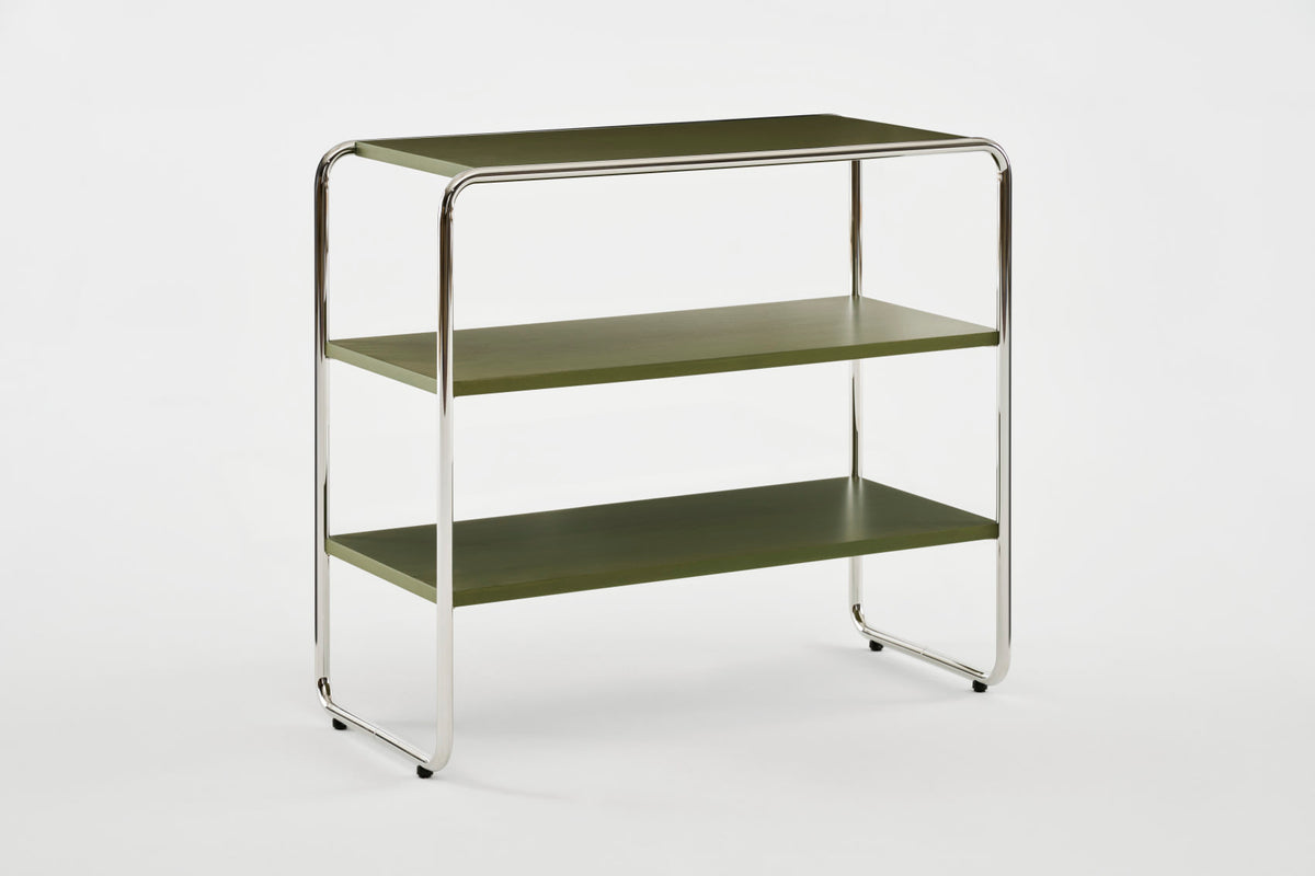 Thonet B 22 a hylle i olivengrønt