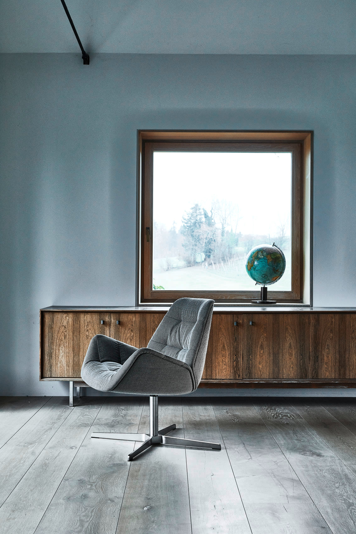 Thonet 809 i grå stue