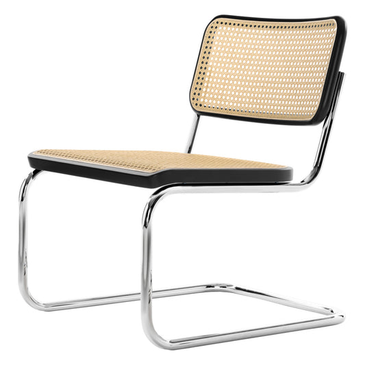 Thonet S 32 VL loungestol med flettet sete og rygg