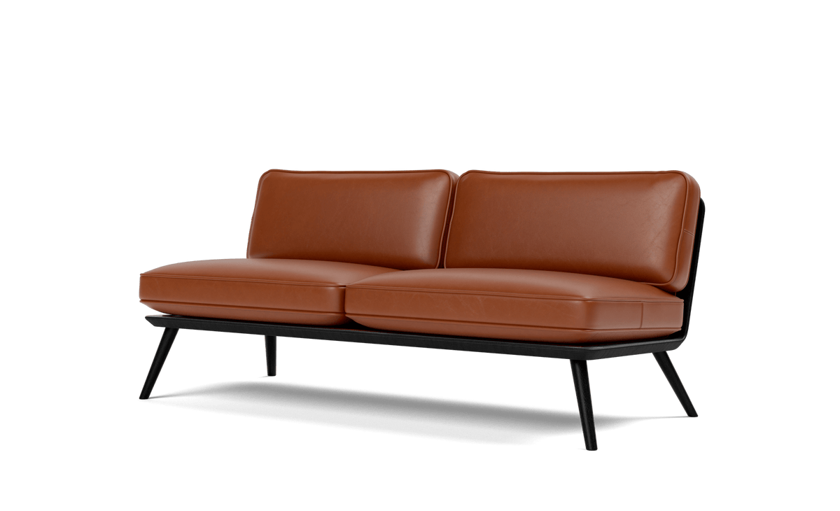 Fredericia Spine Lounge Sofa 160 cm, 2-seter. Velg tekstil og treverk