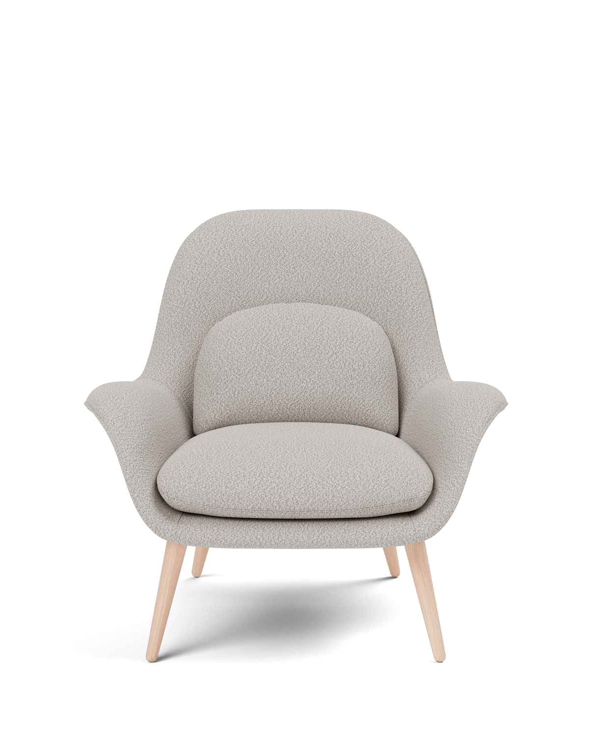 Fredericia Swoon Lounge Armchair trestell. Velg tekstil.
