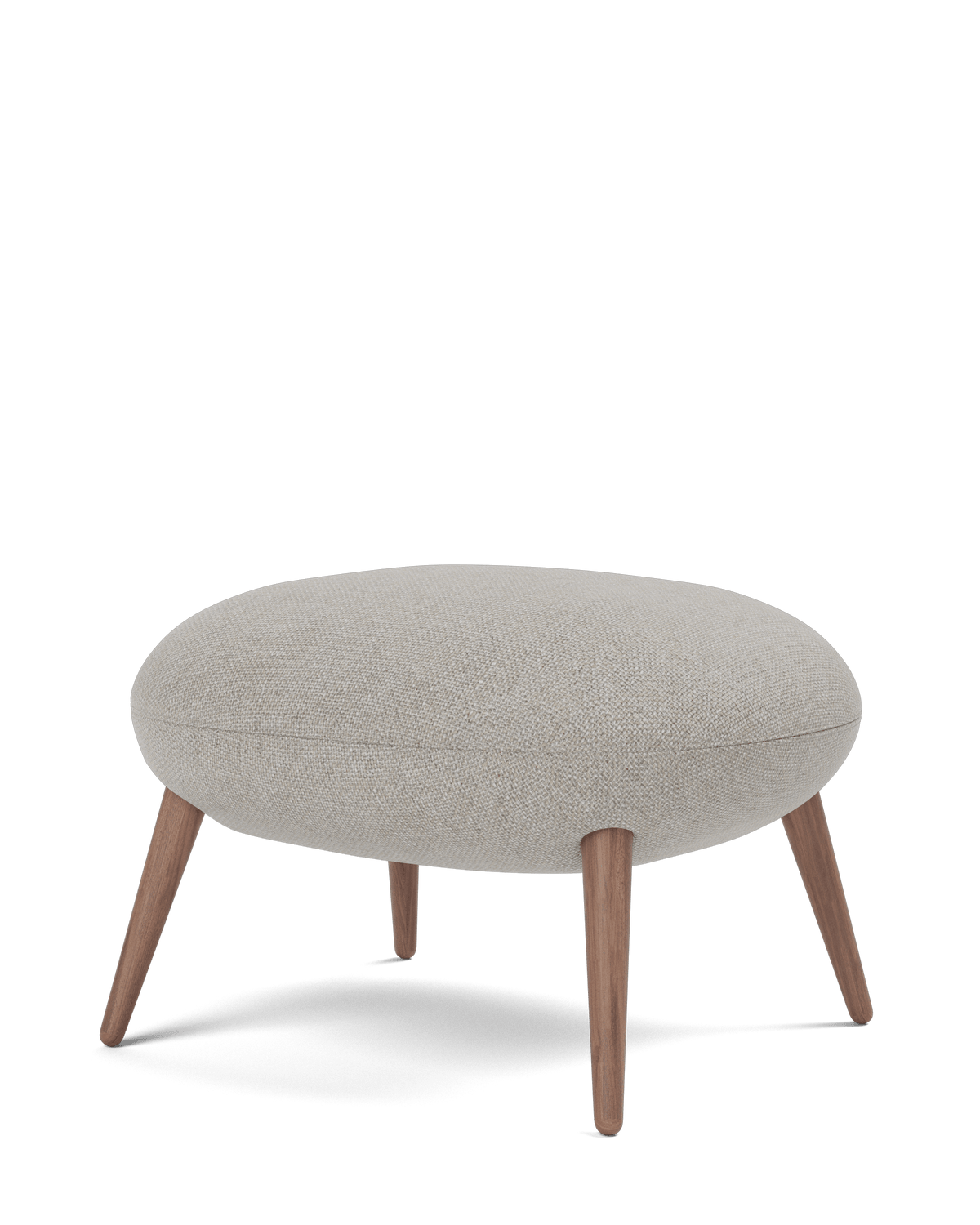 Fredericia Swoon Ottoman trestell. Velg tekstil