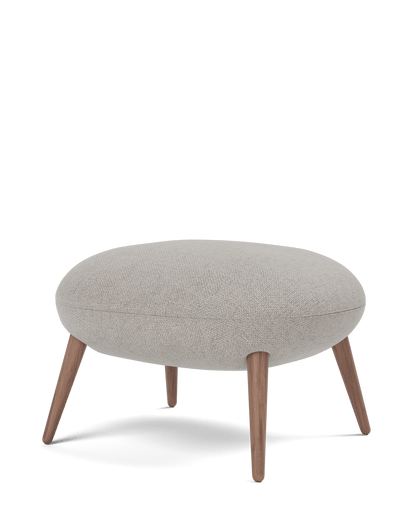 Fredericia Swoon Ottoman trestell. Velg tekstil