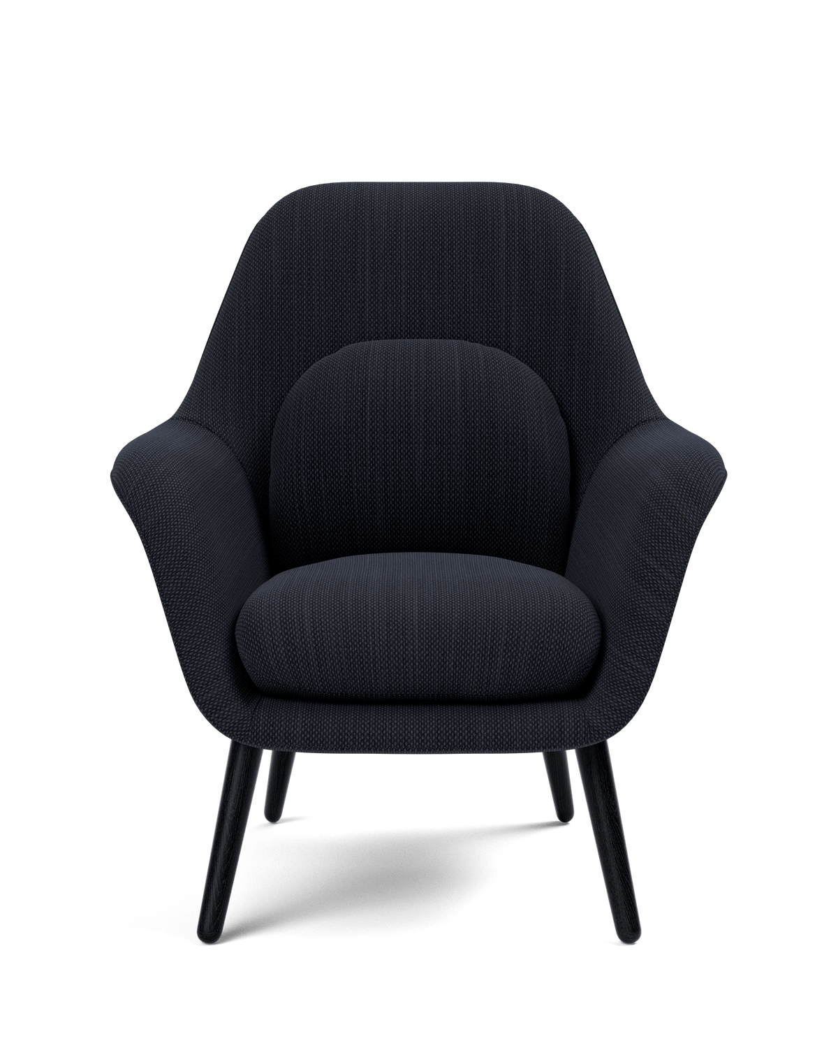 Fredericia Swoon Lounge Petit Armchair trestell. Velg tekstil