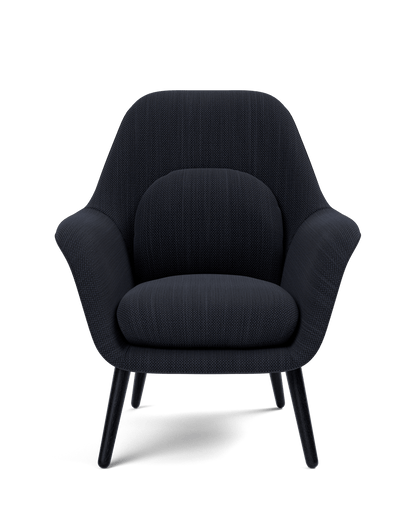 Fredericia Swoon Lounge Petit Armchair trestell. Velg tekstil