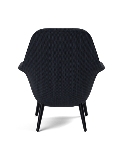 Fredericia Swoon Lounge Petit Armchair trestell. Velg tekstil