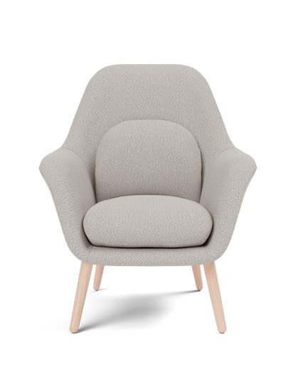 Fredericia Swoon Lounge Petit Armchair trestell. Velg tekstil.