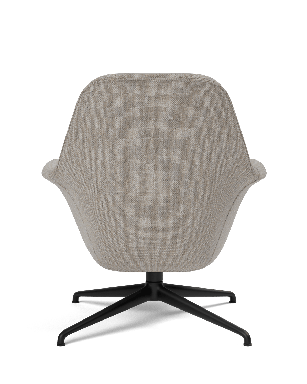 Fredericia Swoon Lounge Petit Armchair dreiefot. Velg tekstil