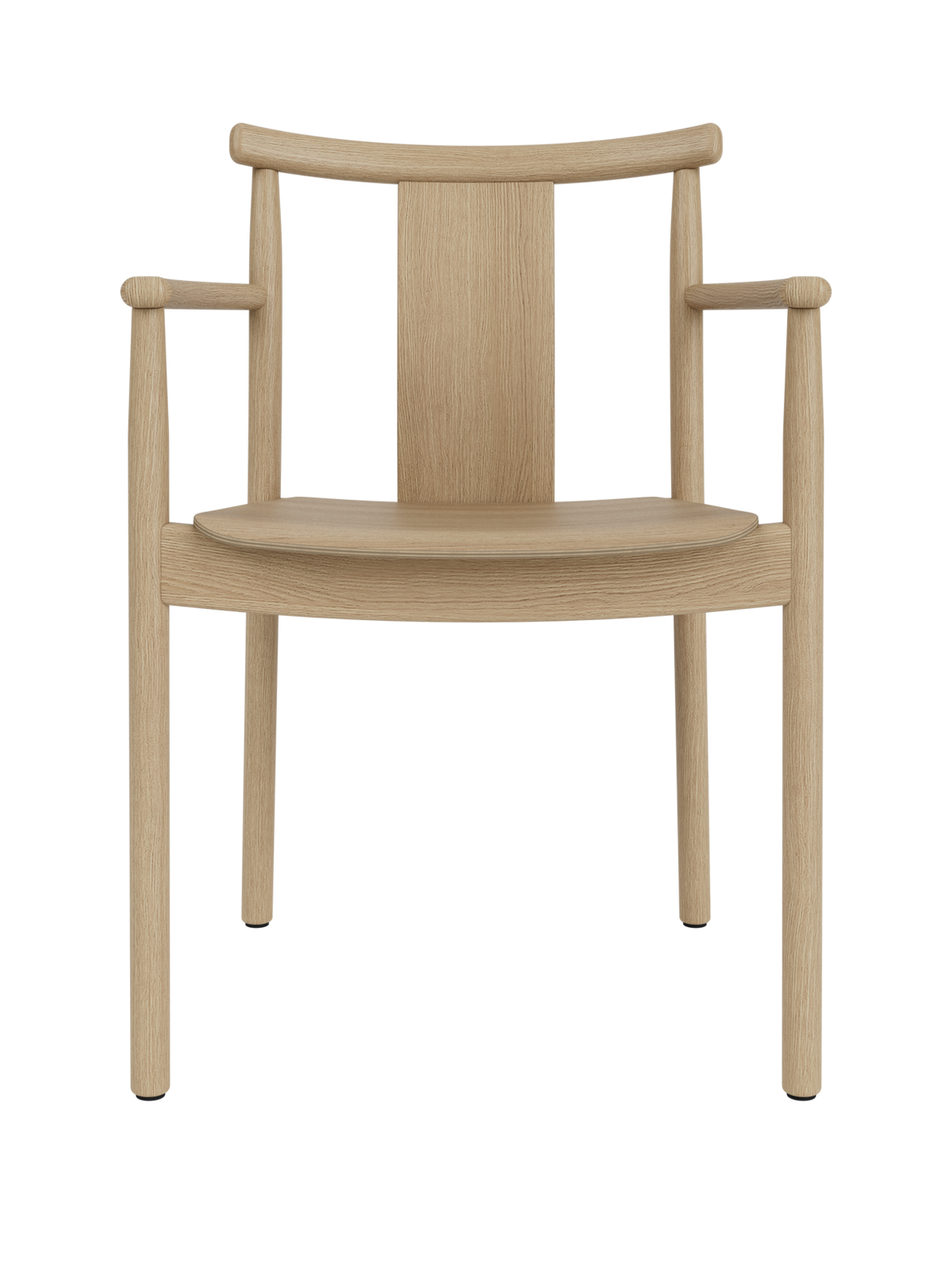 Audo Copenhagen Merkur Dining Chair spisestol, uten polstring. Velg treverk og armlener